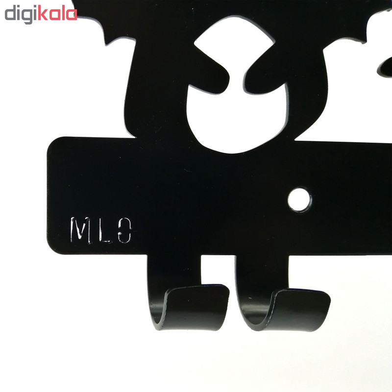 آویز لباس ملو مدل مانترز 6 کد KMH47