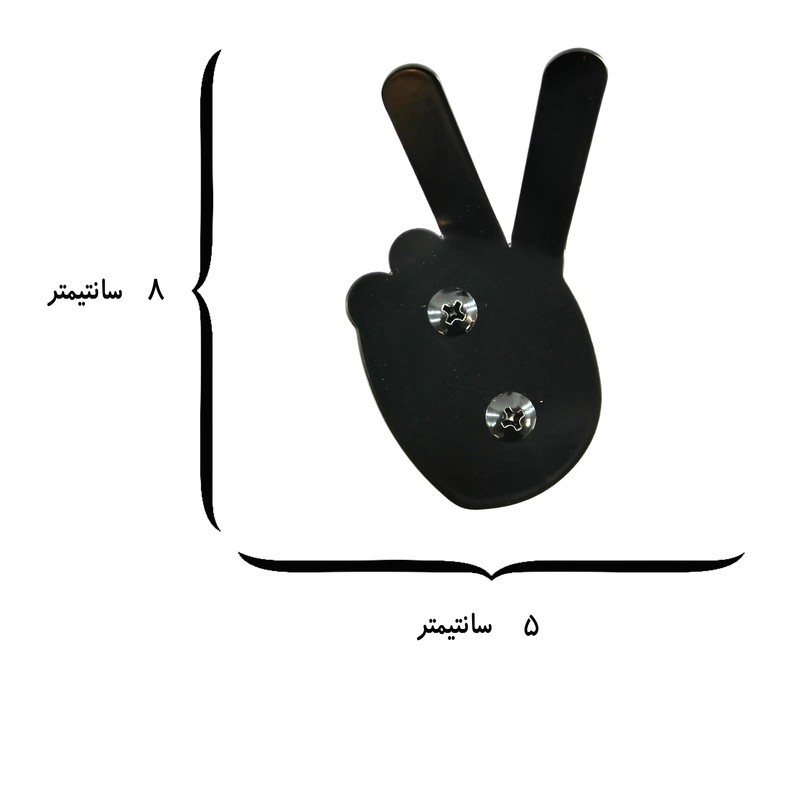 آویز لباس مدل ویکتوری مجموعه 3 عددی