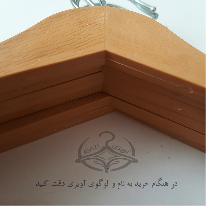 چوب لباسی طرح چوب افرا کد 35 بسته 24 عددی