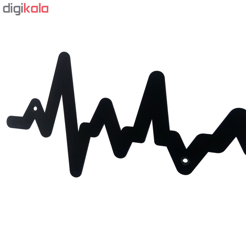 آویز لباس ملو طرح ضربان کد KMH79