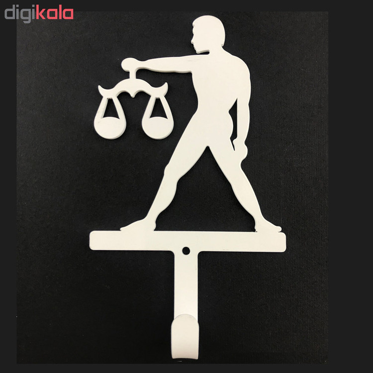 آویز لباس طرح مهر کد KMA88