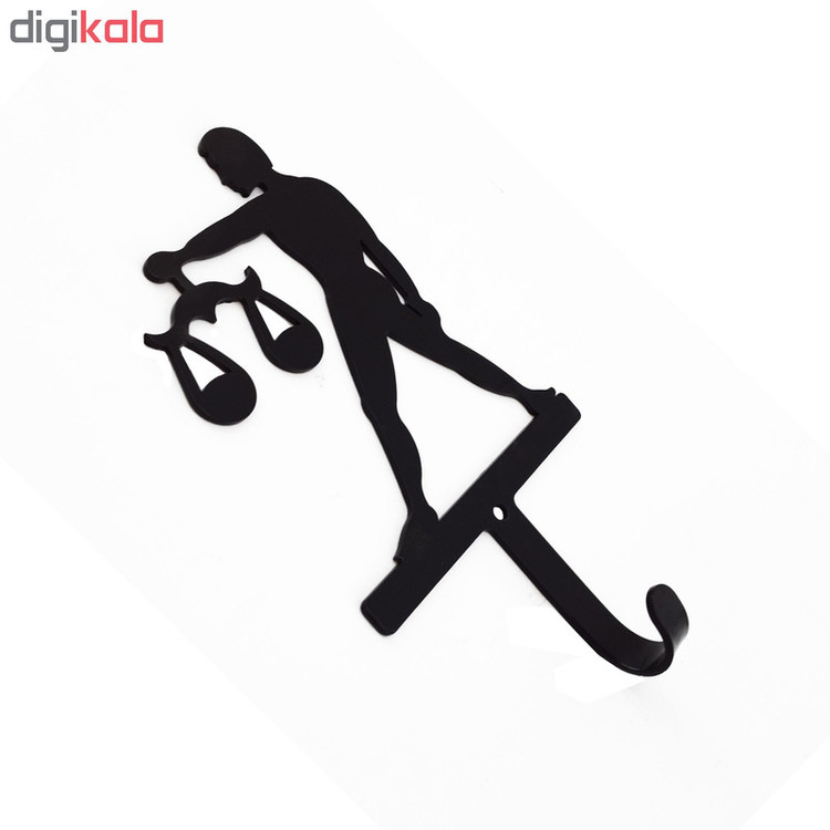 آویز لباس طرح مهر کد KMA88