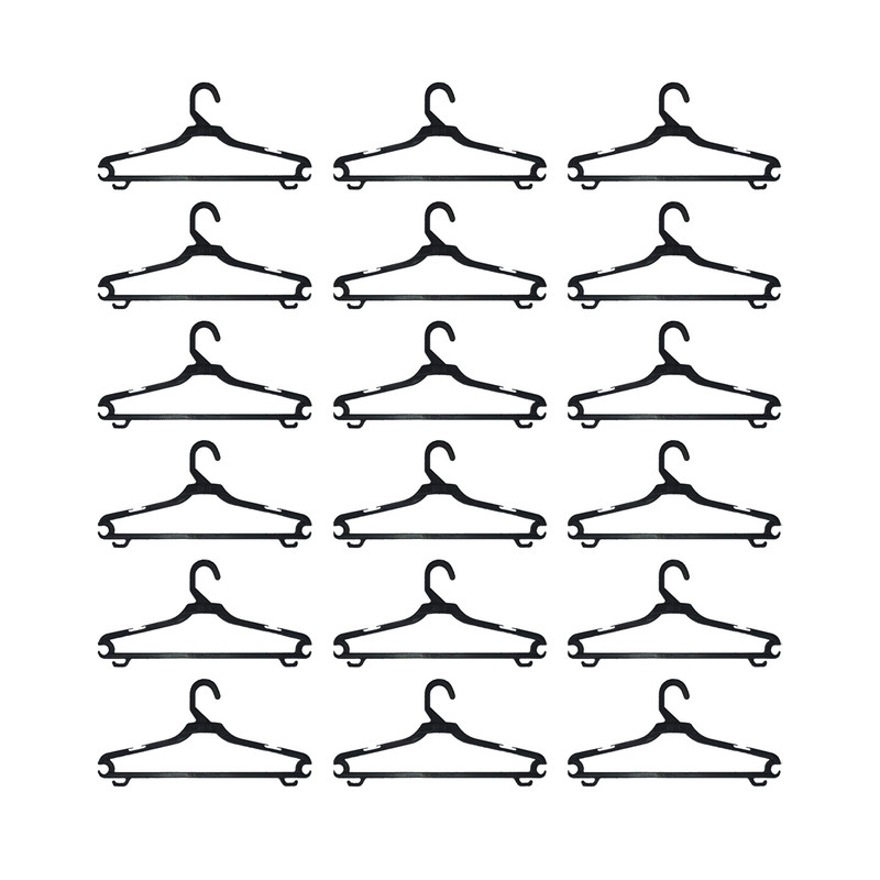 چوب لباسی کد N24 بسته 18 عددی