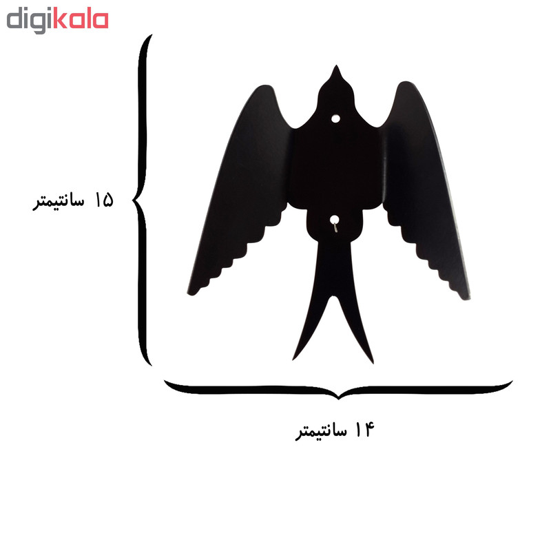 آویز لباس طرح پرستو کد KMA55