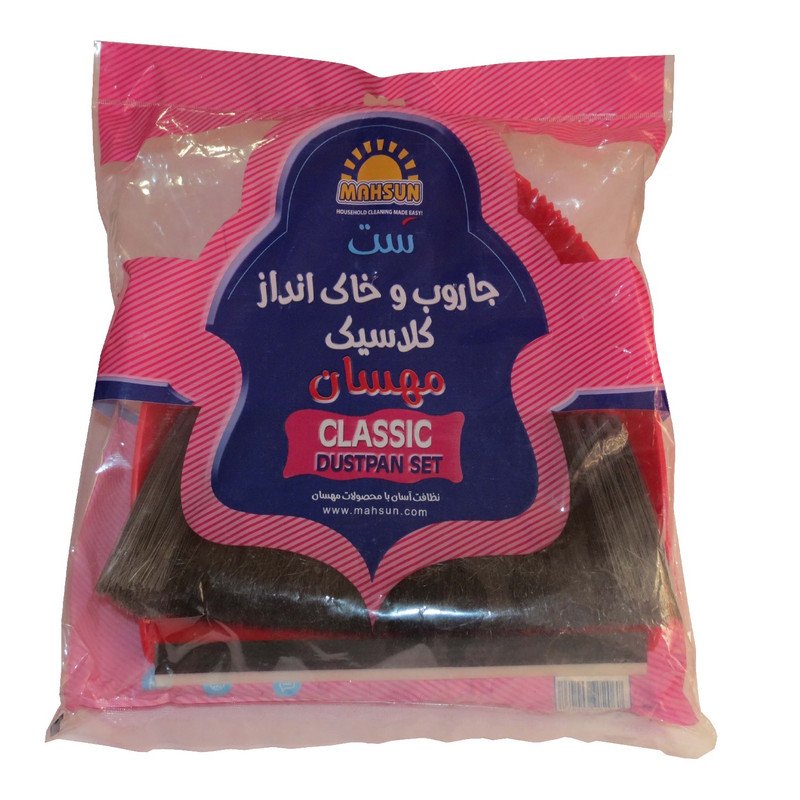 ست جارو و خاک انداز مهسان مدل MAH-20052
