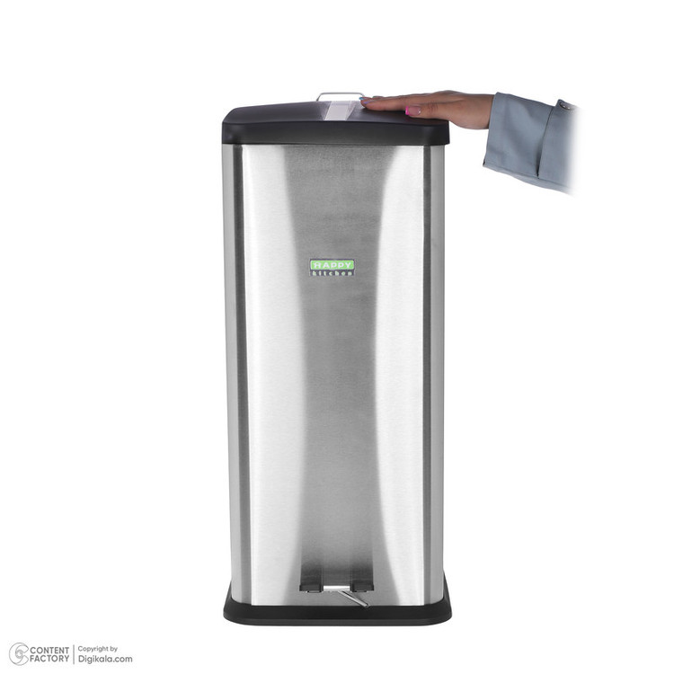 سطل زباله پدالی هپی کیچن مدل HK-PB30 گنجایش 30 لیتر