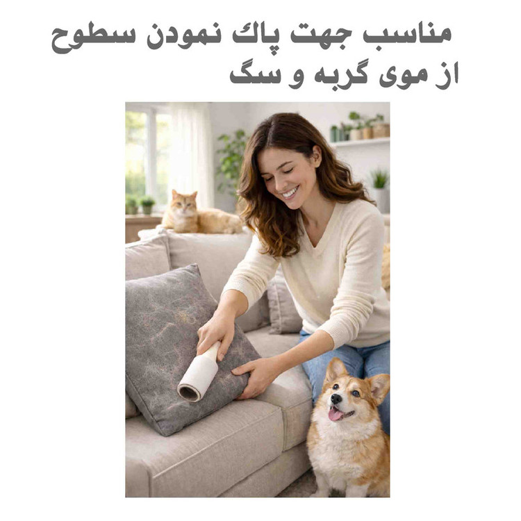 سری پرزگیر لباس رولین مدل رولی مجموعه 2 عددی