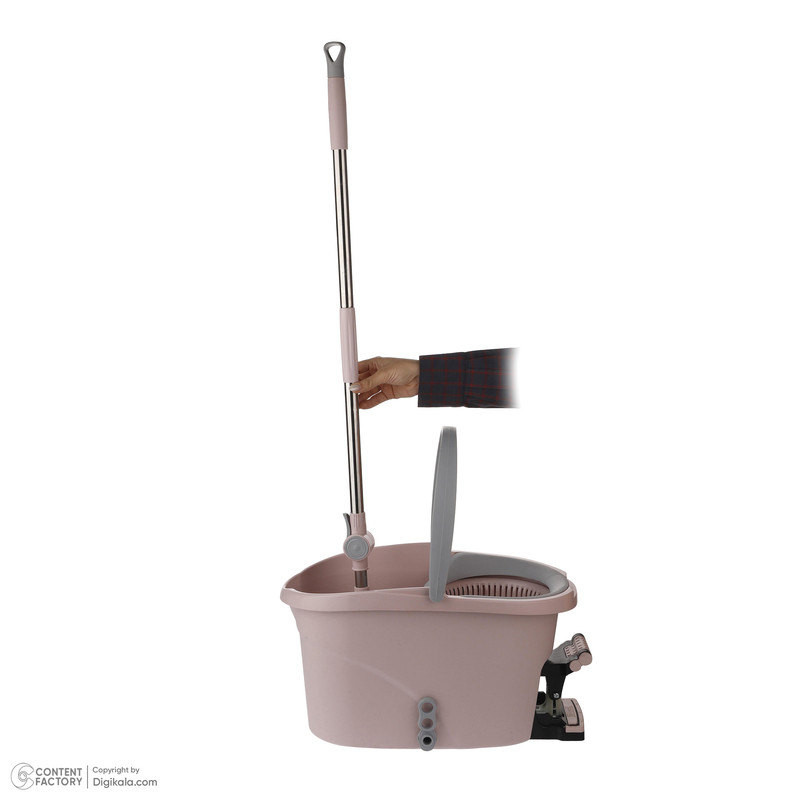 ست سطل و زمین شوی شاین مدل شانا Plastic Basket