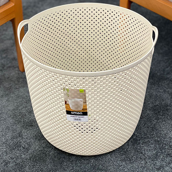سبد رخت چرک لیمون مدل گرد کد DH446
