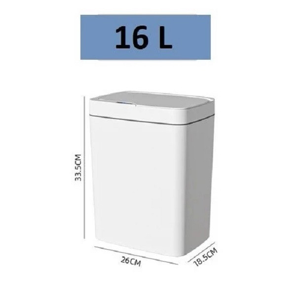 سطل زباله هوشمند مدل استریل کد 16 گنجایش 16 لیتر