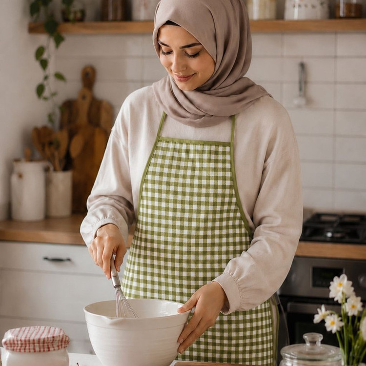پیش بند آشپزخانه تولیدی داشاب مدل چهارخانه کد 009