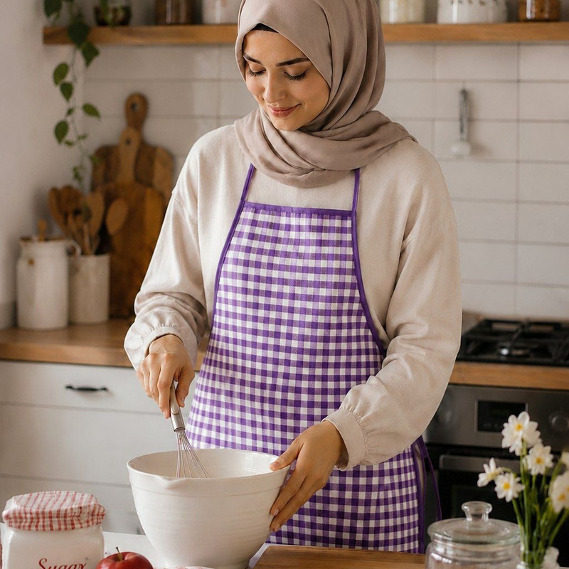 پیش بند آشپزخانه تولیدی داشاب مدل چهارخانه کد 009