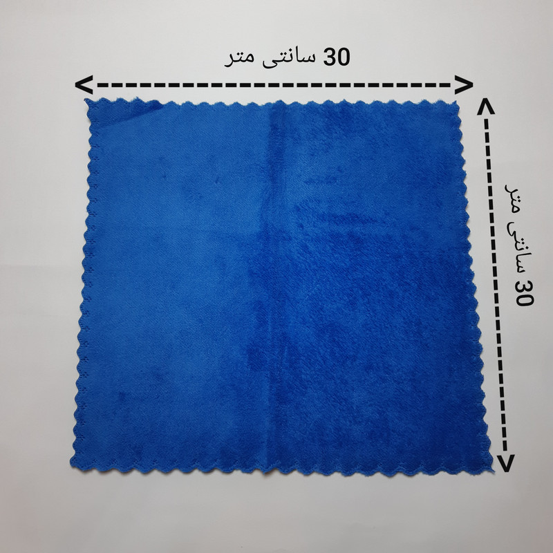 دستمال خودرو مدل میکروفایبر پولیشی کد 30