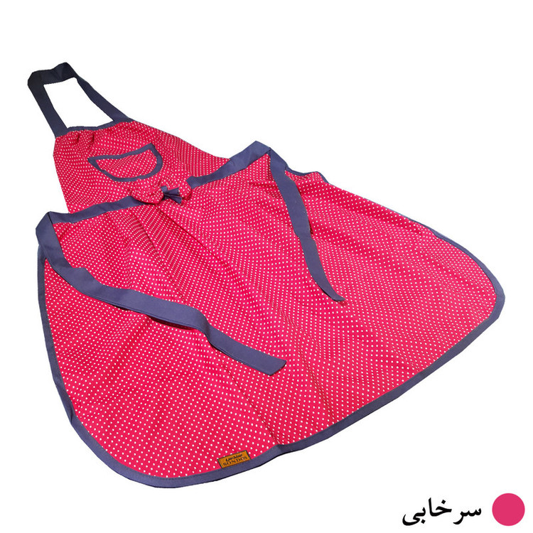 پیش بند آشپزخانه سندس مدل خالدار کد F670