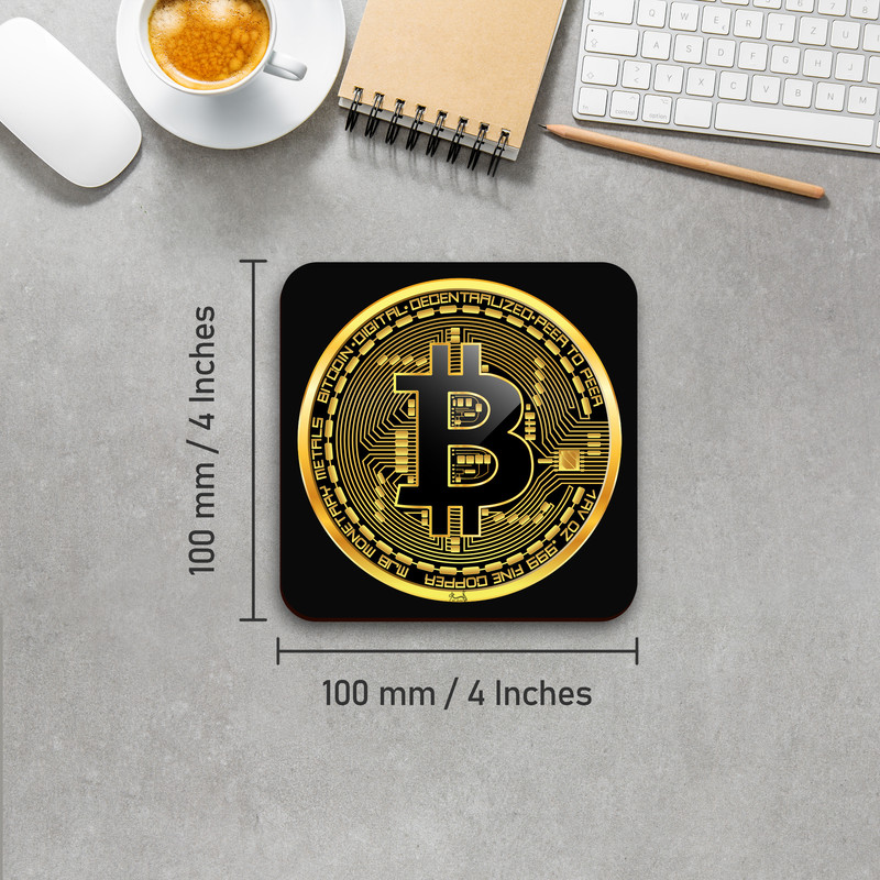 زیر لیوانی لوکسینو مدل بیت کوین کد Bitcoin_7