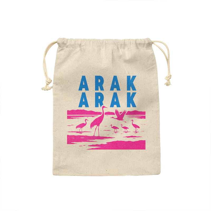 کیسه نان و سبزی ترمه طراحان ایده مدل نماد تالاب میقان اراک کد map0094 - S سایز 19x19 سانتی متر