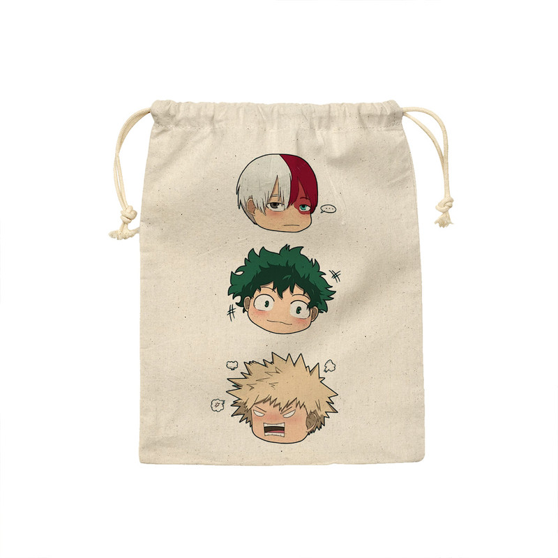 کیسه نان و سبزی ترمه طراحان ایده  طرح مای هیرو آکادمی My hero academia کد strm0467 - M