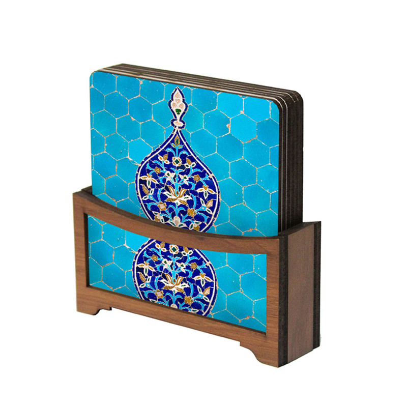 زیر لیوانی تهران جی اف ایکس مدل ZL-3260 بسته 6 عددی