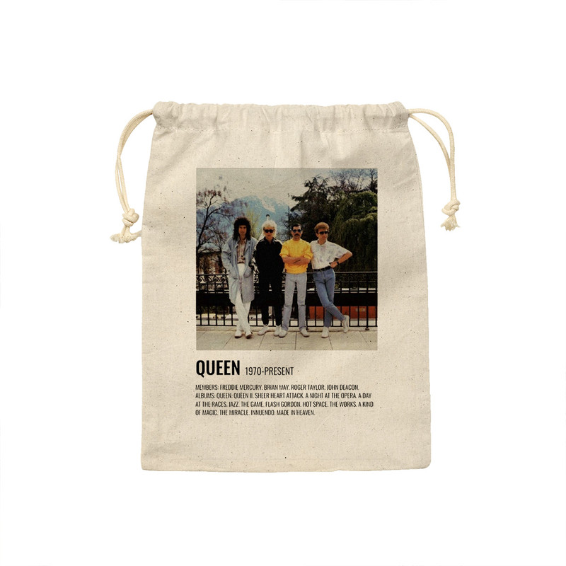 کیسه نان و سبزی ترمه طراحان ایده مدل بند موسیقی کوئین، Queen کد strm0949 - M