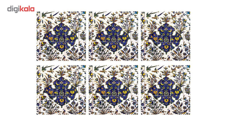 زیر بشقابی کد U1-42021 بسته 6 عددی