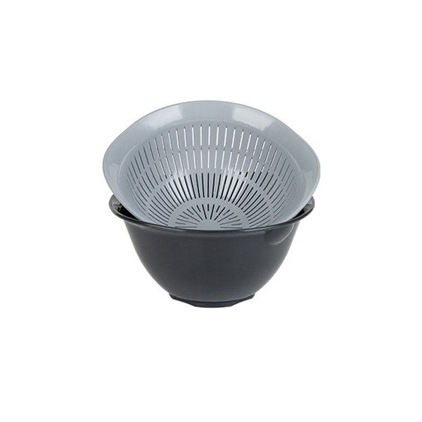 آبکش و لگن زیبا مدل دو رنگ کد DH485