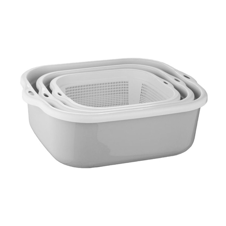 آبکش و آبگیر لیمون مدل مستطیل کد TP604 مجموعه 6 عددی