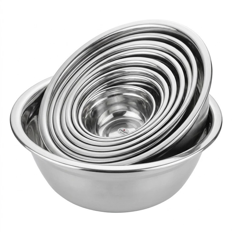 لگن آشپزخانه مدل استیل مجموعه 11 عددی