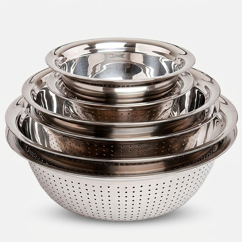 آبکش استیل یونایتد کد 05 مجموعه 5 عددی
