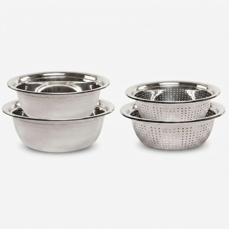 ست آبکش و لگن کد AL2428 مجموعه 4 عددی
