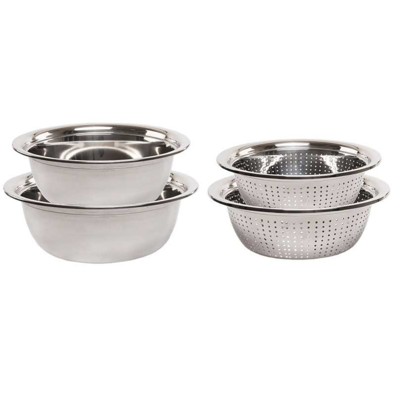 ست آبکش و لگن کد AL2440 مجموعه 4 عددی