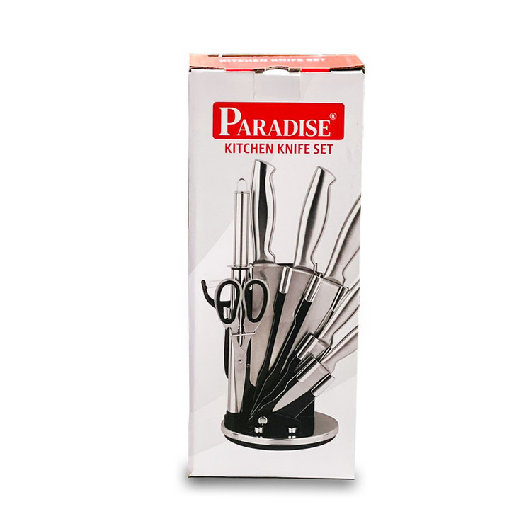 سرویس چاقو آشپزخانه 8 پارچه پارادایس مدل HS-1010