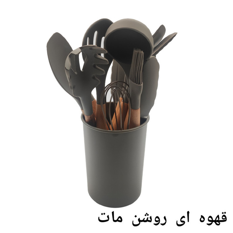 سرویس کفگیر و ملاقه 12 پارچه مدل کیچن ست