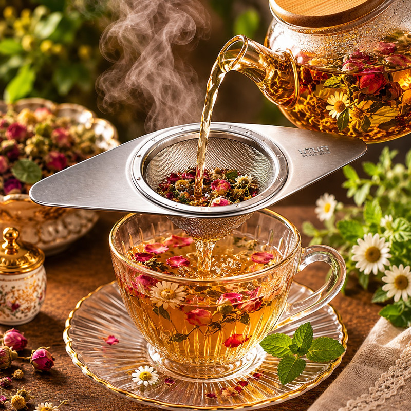 صافی چای مدل کاسه دار هندی