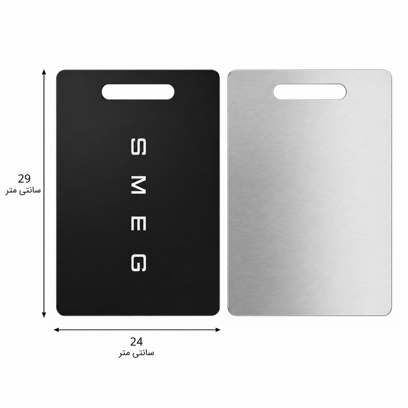 تخته گوشت مدل استیل کد MN-54