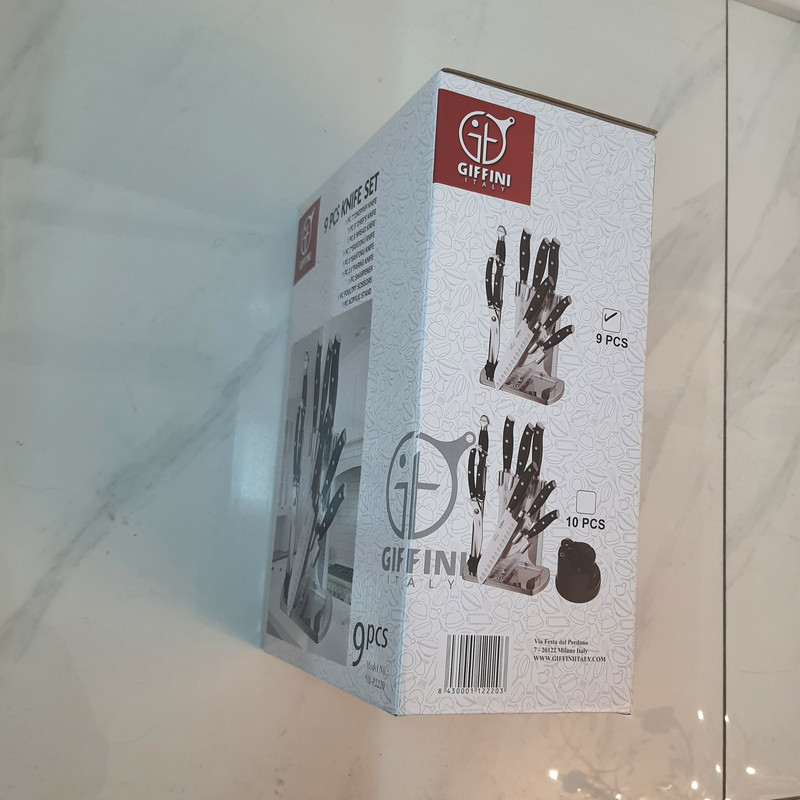 ست چاقو اشپزخانه 10 پارچه چی فی نی کد G.G-01