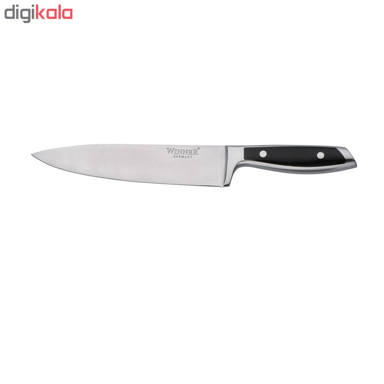 سرویس چاقو آشپزخانه 10 پارچه وینر کد W7335P به همراه چاقو تیزکن