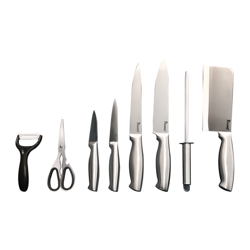سرویس چاقو آشپزخانه 8 پارچه پارادایس مدل HS-2000