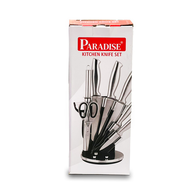 سرویس چاقو آشپزخانه 8 پارچه پارادایس مدل HS-2000