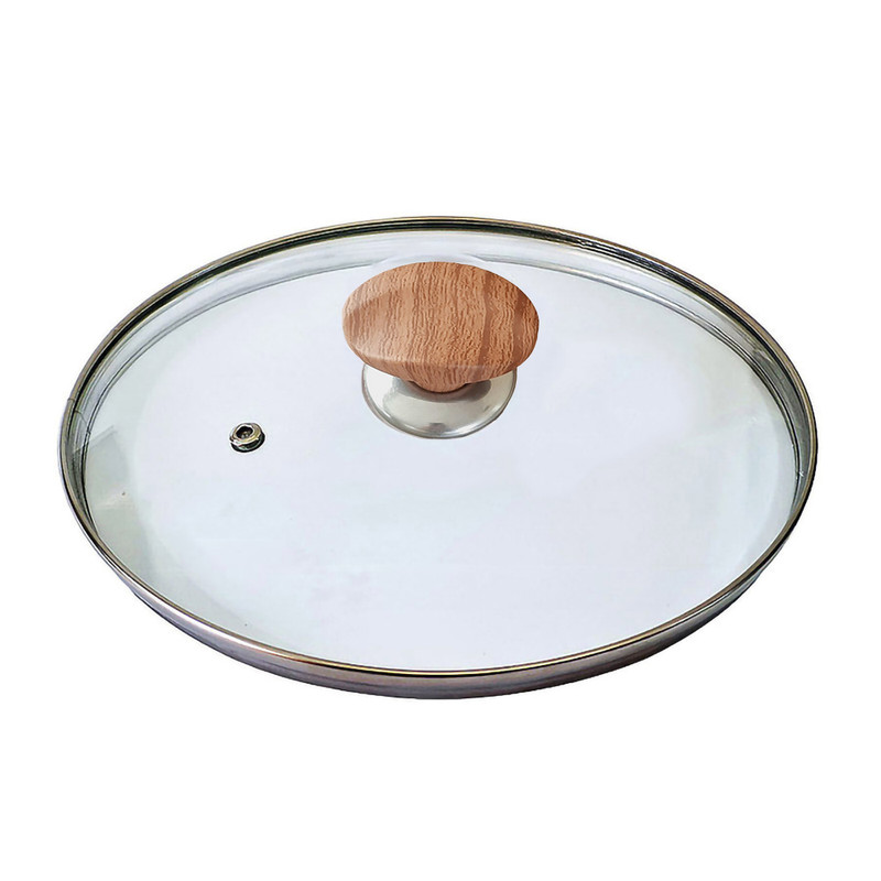 درب قابلمه و تابه طرح چوب سایز 28