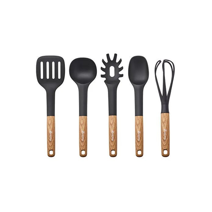 سرویس کفگیر و ملاقه 5 پارچه کاراجا مدل Brownwood