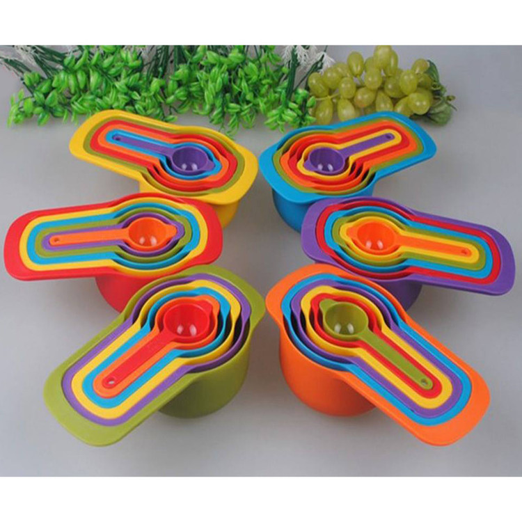 پیمانه اندازه گیری مدل measuring cups مجموعه 6 عددی