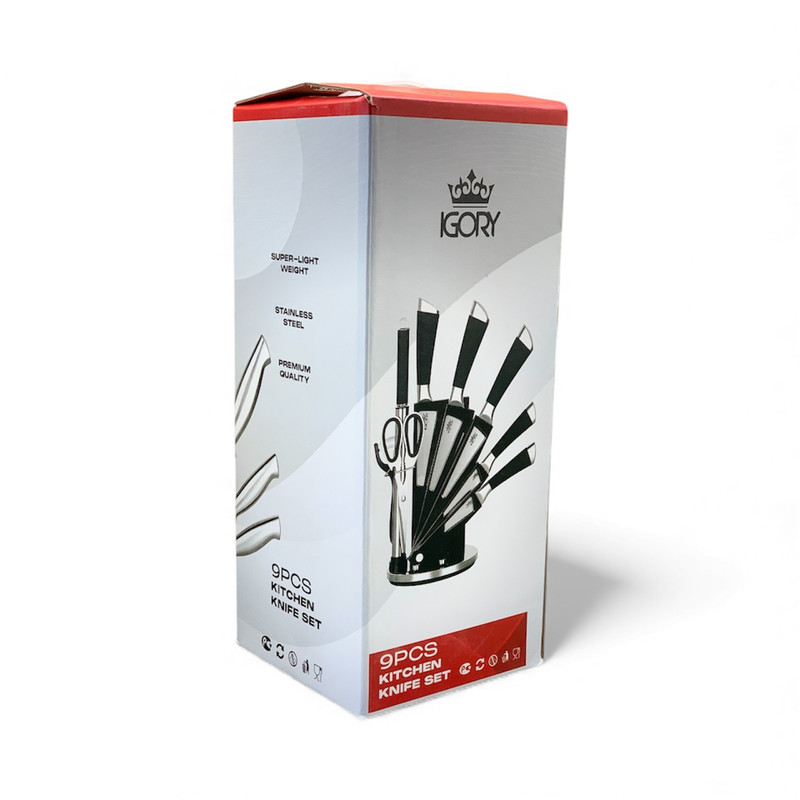 سرویس چاقو 8 پارچه ایگوری مدل IGOproo