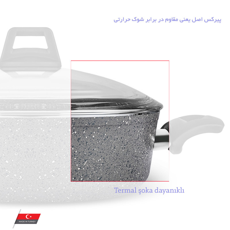 در قابلمه و تابه مدل BOMBELİ سایز 20
