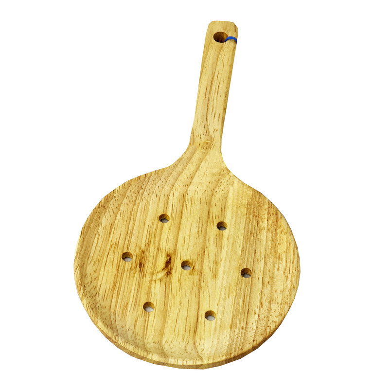 کفگیر مدل چوبی گرد Classic کد Sp19