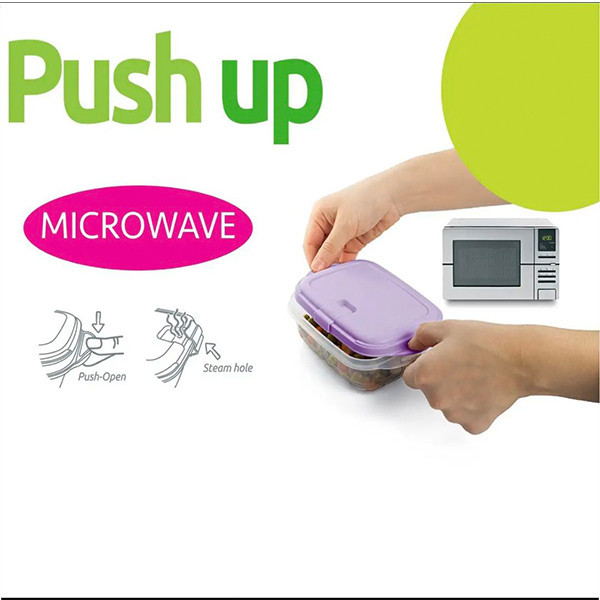 ظرف نگهدارنده مدل push up کد ۱۲۰۳ بسته ۳ عددی