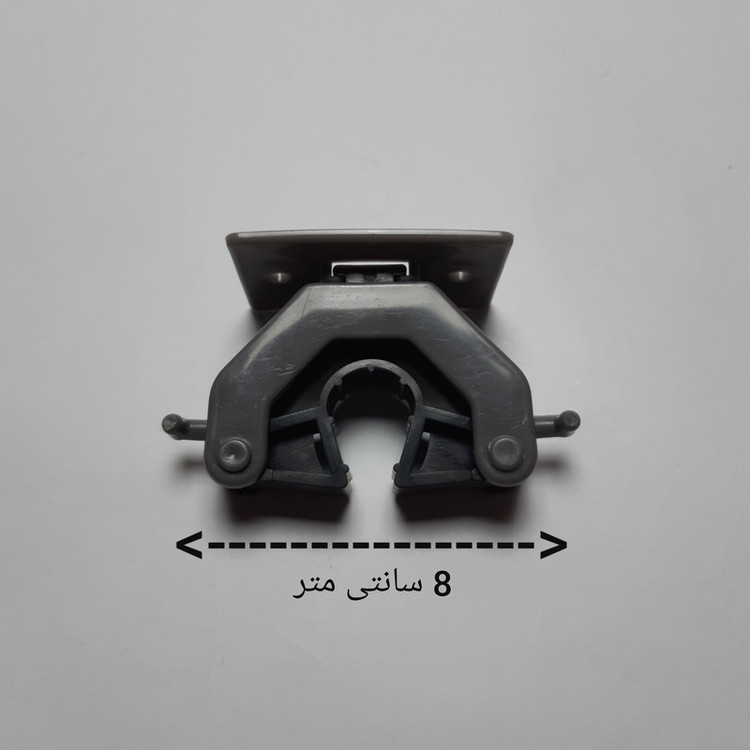 نگهدارنده دسته تی و جارو دیواری کد JH65 بسته 2 عددی