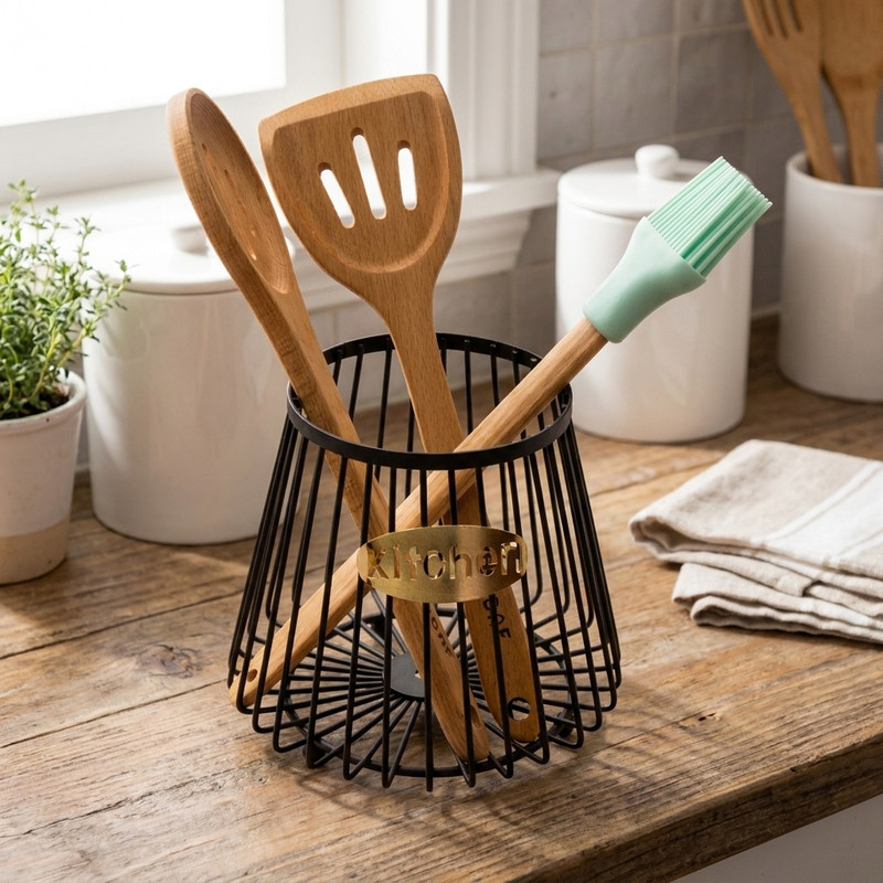 استند کفگیر و ملاقه Kitchen مدل 001