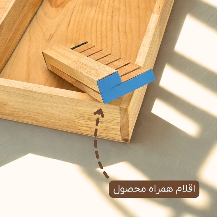 ارگانایزر چوبی قاشق و چنگال مدل GS7
