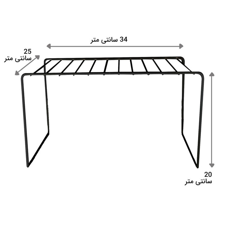 نظمدهنده کابینت مدل M02 بسته 8 عددی