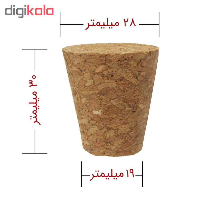 چوب پنبه کد m28 بسته 10 عددی